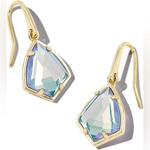 Kendra Scott “Cory” Dichroic Glass Earrings